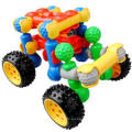 Nuevo diseño DIY rompecabezas de plástico 4D juguetes de alta calidad inteligente DIY coche juguete
